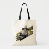 Gandalf With Sword Green Tote Bag (Voorkant)