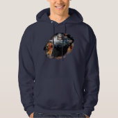 Gandalf With Sword In Battle Hoodie (Voorkant)