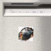 Gandalf With Sword In Battle Magneet (Insitu (Vaatwasser))