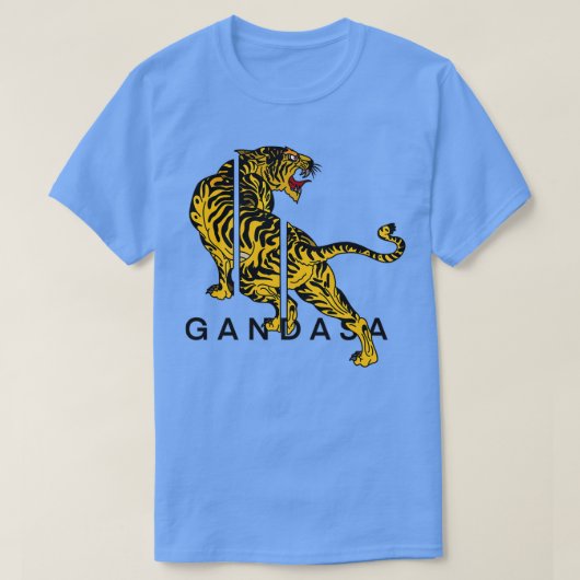 GANDASA TIGER LOGO T-SHIRT (Design voorkant)