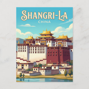 Ganden Sumtseling-klooster China Briefkaart