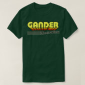 Gander Newfoundland Retro Stripes T-shirt (Design voorkant)