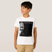 Gandhi be the change Wisdom Quote T-shirt (Voorkant volledig)