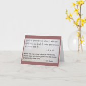 Gandhi (Boeken) Opmerking Kaart (Gele Bloem)