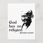 Gandhi Briefkaart (Voorkant)