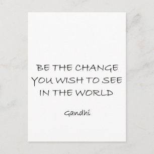 gandhi briefkaart