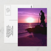 Gandhi Briefkaart (Voorkant / Achterkant)