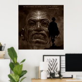 GANDHI - change... Poster (Thuiskantoor)