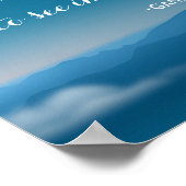 Gandhi citeren poster bergen (Hoek)