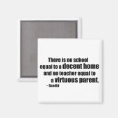 Gandhi Homeschool Magneet (Voorkant / Achterkant)