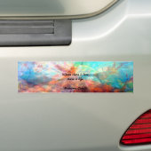 Gandhi Inspirerend Quote over liefde, leven en hoo Bumpersticker (Op auto)
