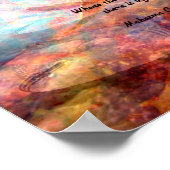 Gandhi Inspirerend Quote over liefde, leven en hoo Poster (Hoek)