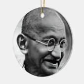 GANDHI KERAMISCH ORNAMENT (Links)