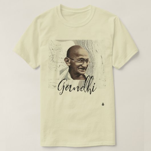 Gandhi Marked T-Shirt (Design voorkant)