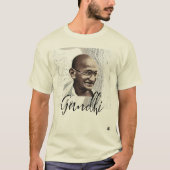 Gandhi Marked T-Shirt (Voorkant)