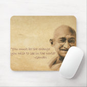 Gandhi Mousepad Muismat (Met muis)