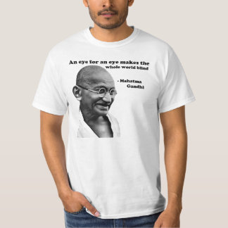 Gandhi: Oog voor een oog T-shirt
