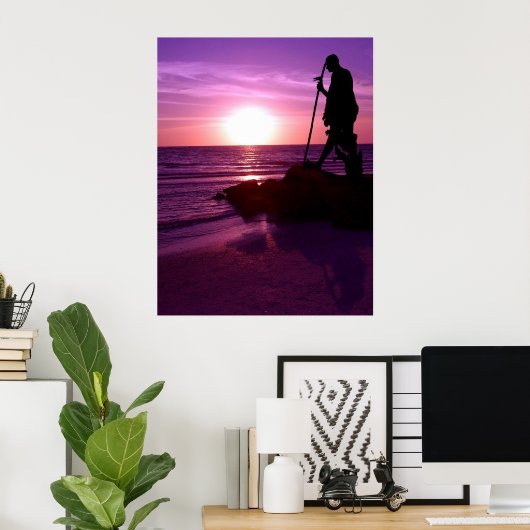 Gandhi Poster (Thuiskantoor)