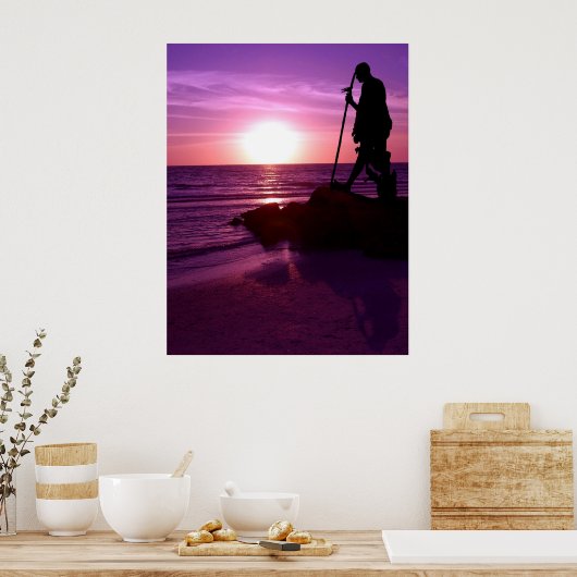 Gandhi Poster (Keuken)