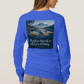 Gandhi Productivity Quote T-shirt (Achterkant)