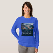 Gandhi Productivity Quote T-shirt (Voorkant volledig)