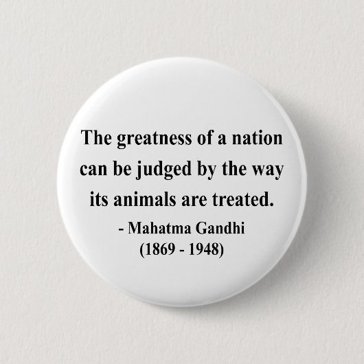 Gandhi Quote 2a Ronde Button 5,7 Cm (Voorkant)