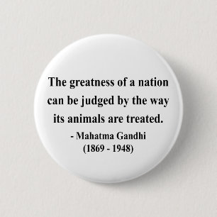 Gandhi Quote 2a Ronde Button 5,7 Cm