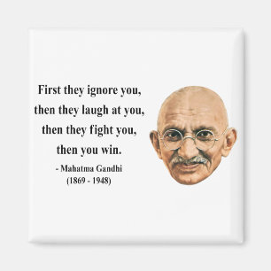 Gandhi Quote 5b Magneet