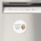 Gandhi Quote 8b Magneet (Insitu (Vaatwasser))