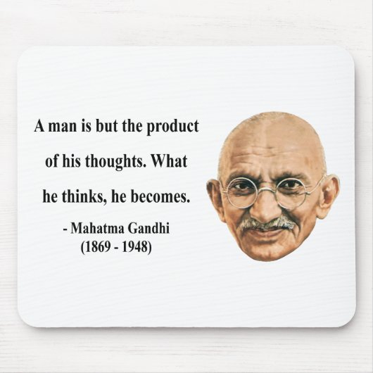 Gandhi Quote 8b Muismat (Voorkant)