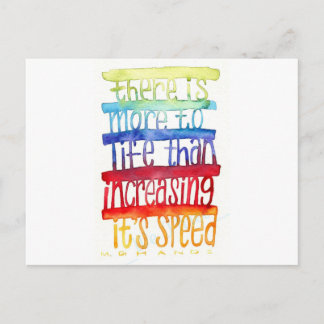 Gandhi Quote Briefkaart