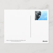 Gandhi quote briefkaart - Jij moet de verandering  (Achterkant)