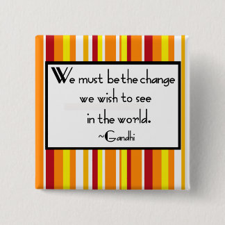 Gandhi Quote Button