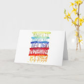 Gandhi Quote Kaart (Gele Bloem)