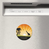 Gandhi Quote Magneet (Insitu (Vaatwasser))