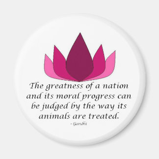 Gandhi Quote Magneet