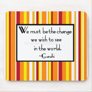 Gandhi Quote Mouse Muismat