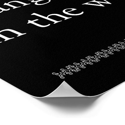 Gandhi Quote Poster (Hoek)