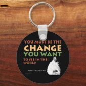 Gandhi Sleutelhanger (Voorkant)