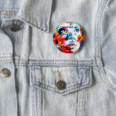 Gandhi Spiritueel citaat God heeft geen religie Ronde Button 5,7 Cm (In situ)