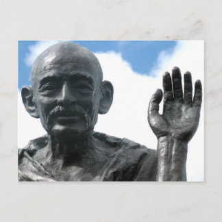 Gandhi Statue Briefkaart - Sterkte Citaat