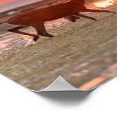 Gandhi Sunset Quote Poster (Hoek)