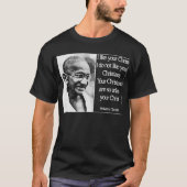 Gandhi t-shirt (Voorkant)