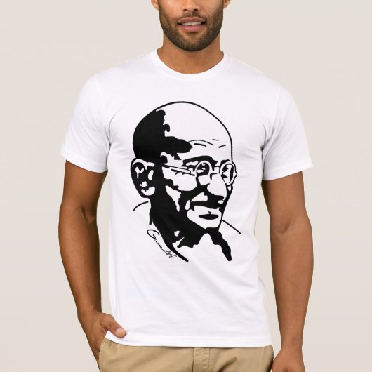 Gandhi T-shirt (Voorkant)