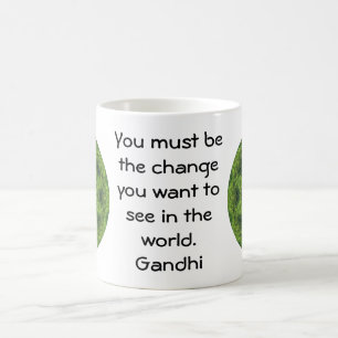 Gandhi Wisdom Quotation Gezegde Koffiemok