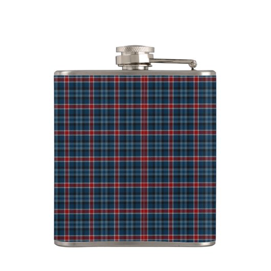 Gandy van Myrton Clan Tartan Plaid Pattern Heupfles (Achterkant)