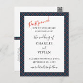 Gandy van Myrton Tartan Geheel Patroon Briefkaart (Voorkant / Achterkant)