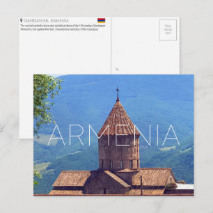 Gandzasar-klooster, Armeense reisansichtkaart Briefkaart