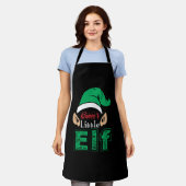 Ganees Little Elf Kerstmis Schort (Gedragen)