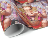 Ganesh (ग णे श) - Indische olifantengodheid Cadeaupapier (Rol Hoek)